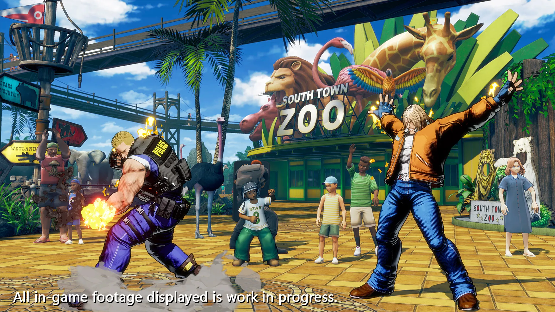 Kevin Rian leva a mão pesada da lei para FATAL FURY: City of the Wolves