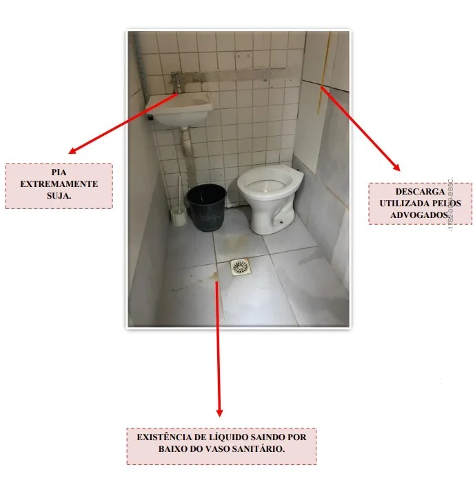 Advogados presos