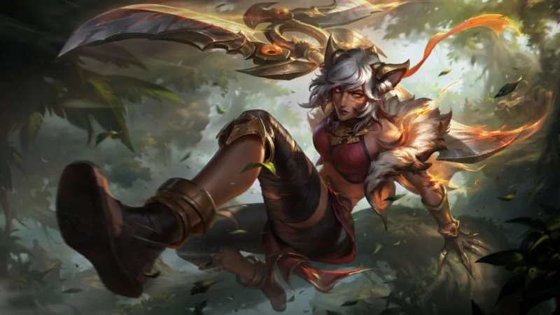 Skin League of Legends Sivir Emboscada Primordial