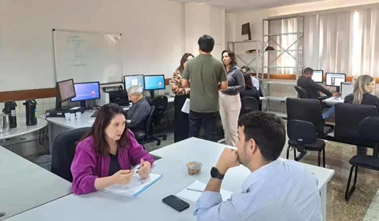 Audiências acontecem das 10h às 17h, de forma totalmente virtual. Foto: Divulgação/TJES