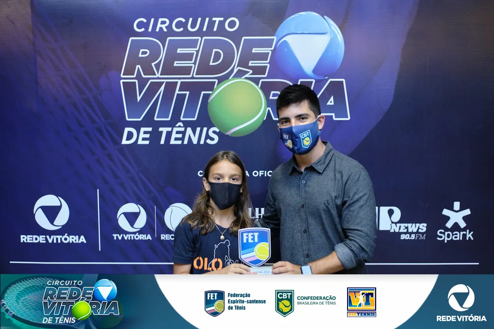 Premiação Circuito TV Vitória de Tênis
