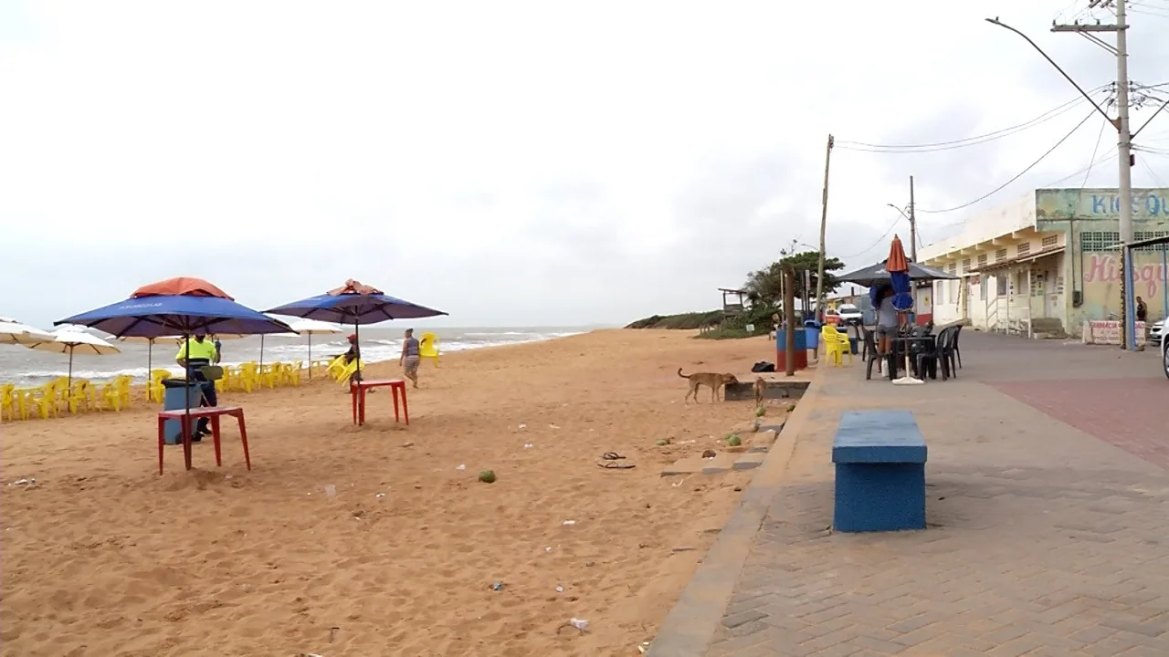 Pedreiro é baleado em Praia dos Recifes, Vila Velha