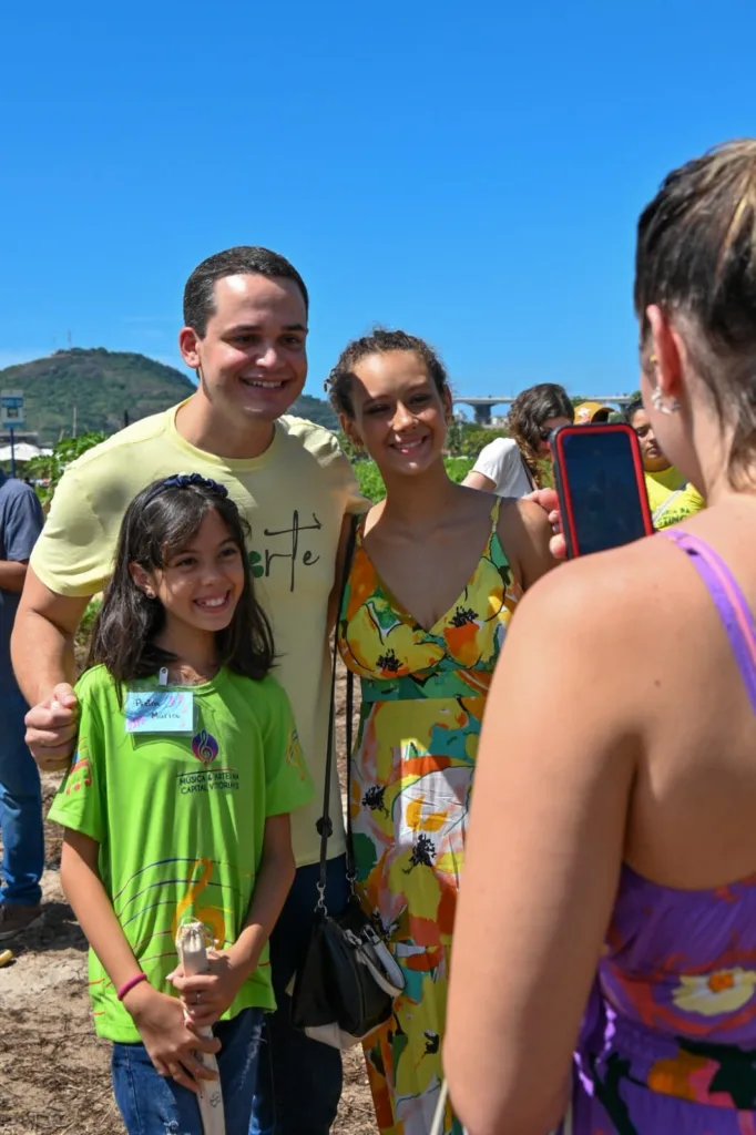 Evento de recuperação da restinga
