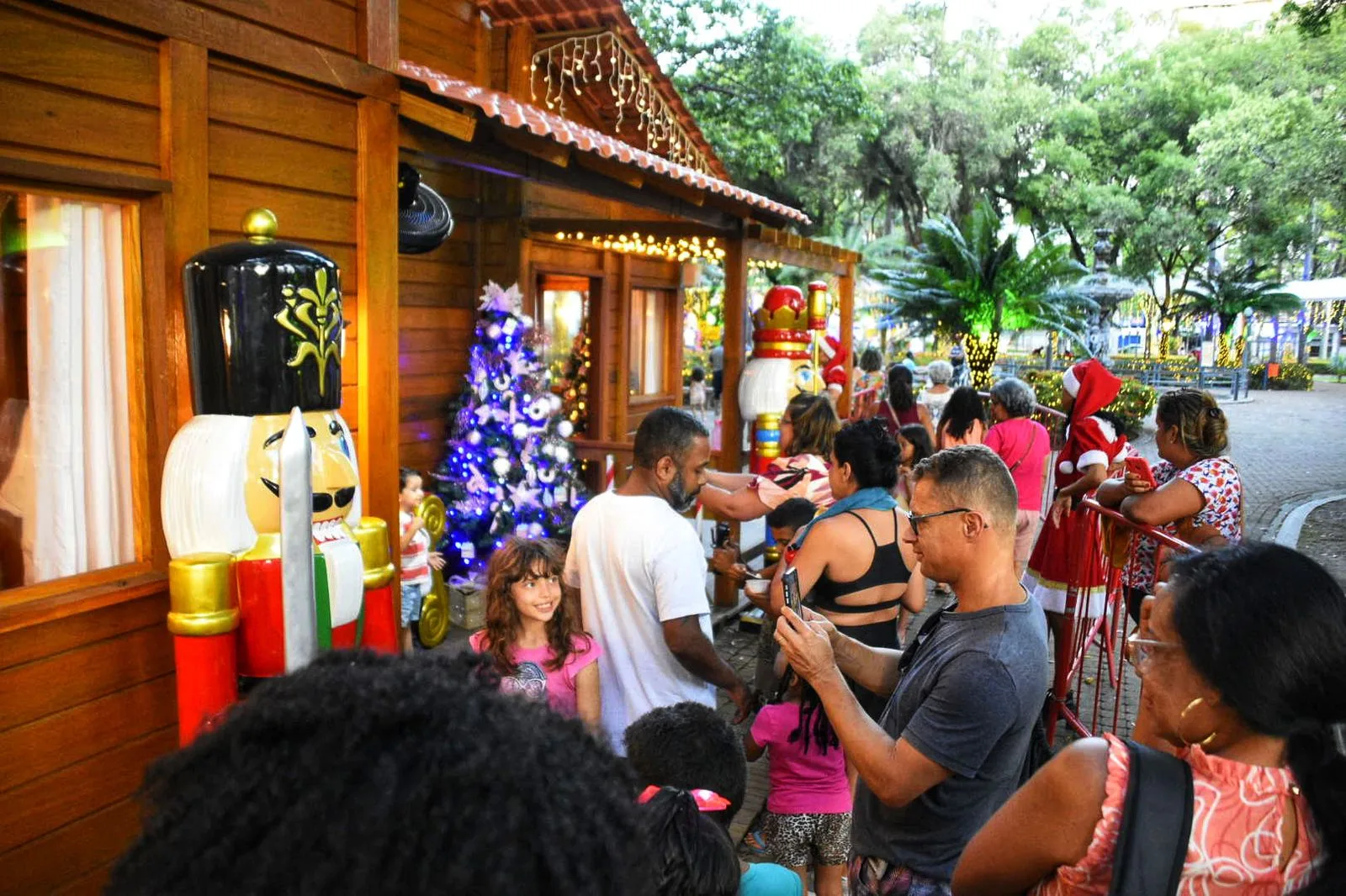 Papai Noel - Parque Moscoso
