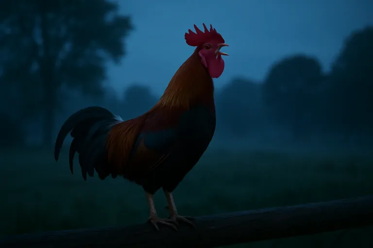 Por que o galo canta de madrugada A resposta vai te surpreender