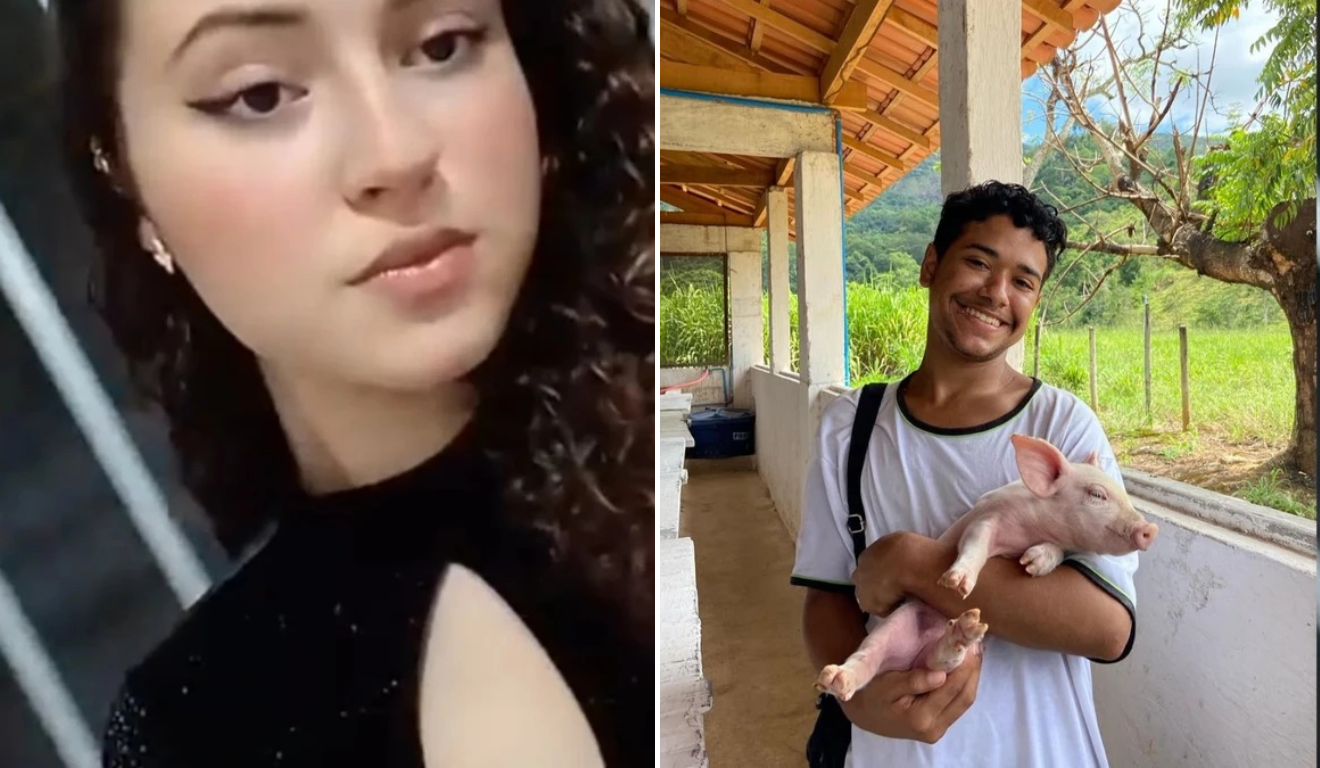 Raysla Hérlem Rangel de Oliveira e Jessé Araújo Martins dos Santos (Foto: Redes sociais)