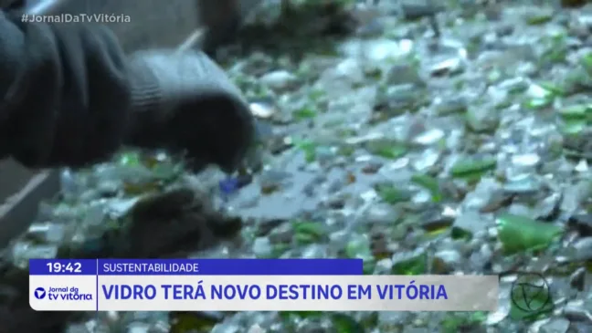 Vitória passa a contar com pontos de coleta de vidro