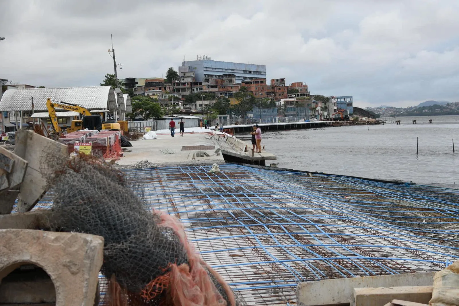 Obras orla de São Pedro