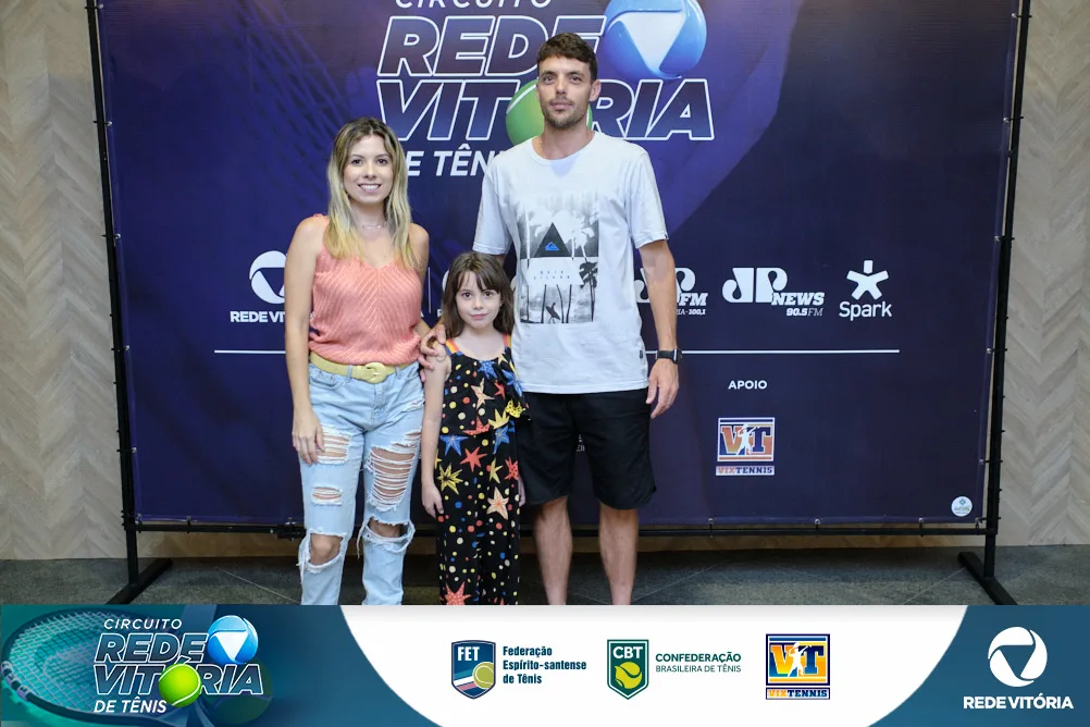 Premiação Circuito TV Vitória de Tênis