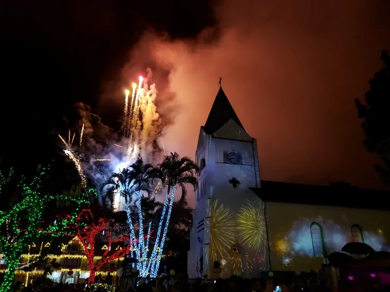 Brilho de Natal de Domingos Martins