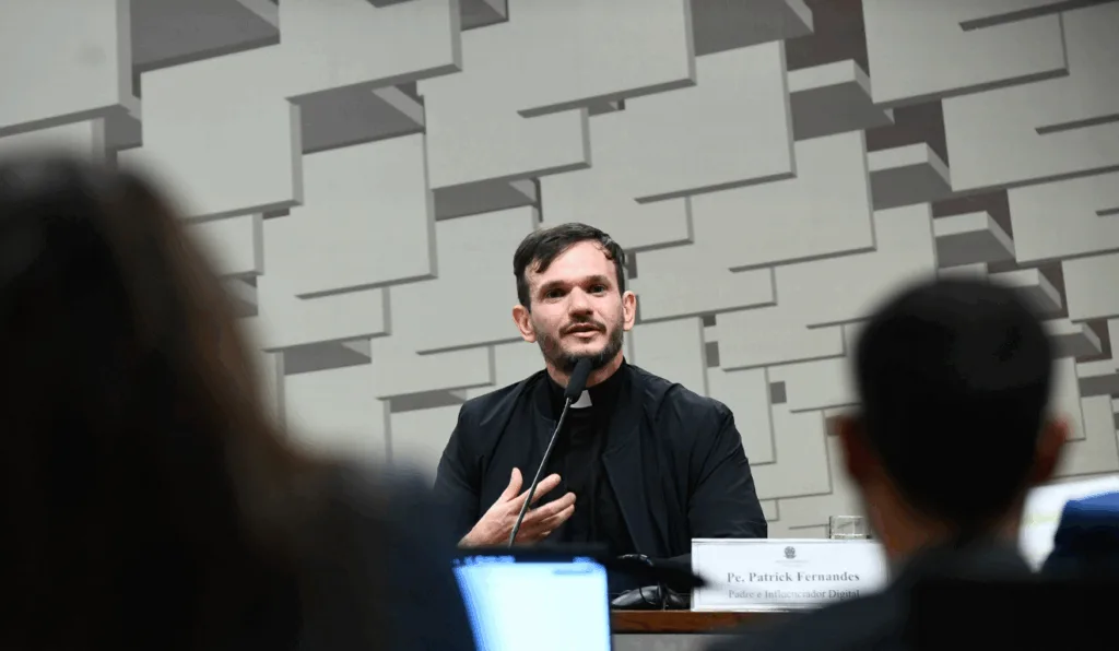 Padre Patrick na CPI das Bets