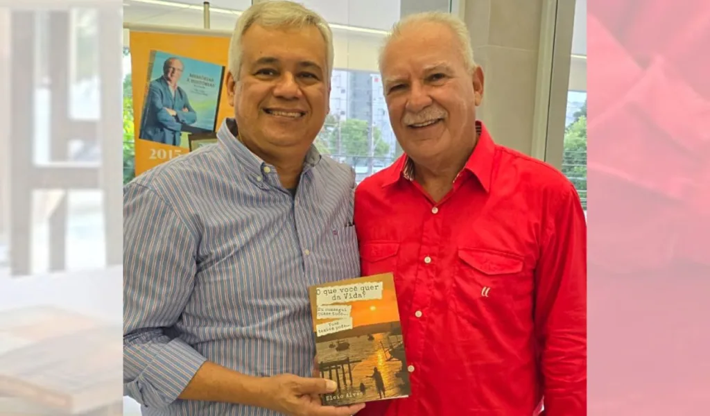 Lançamento do livro de Elcio Alves