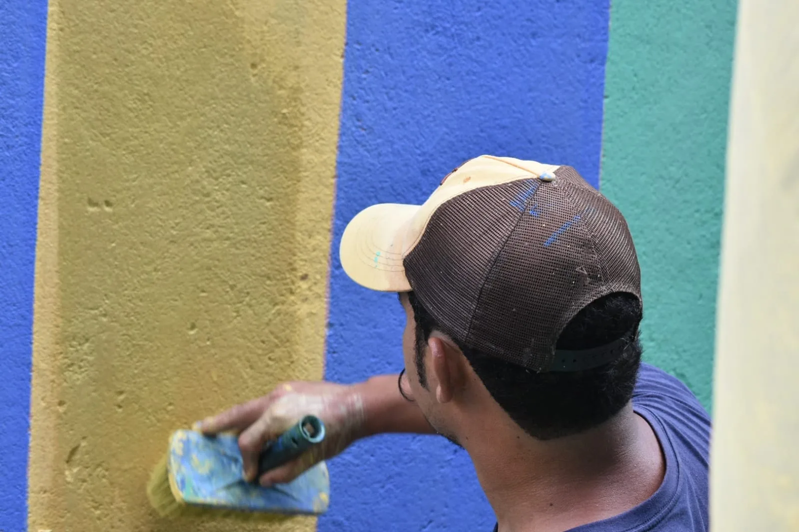 Pinturas da copa em São Benedito