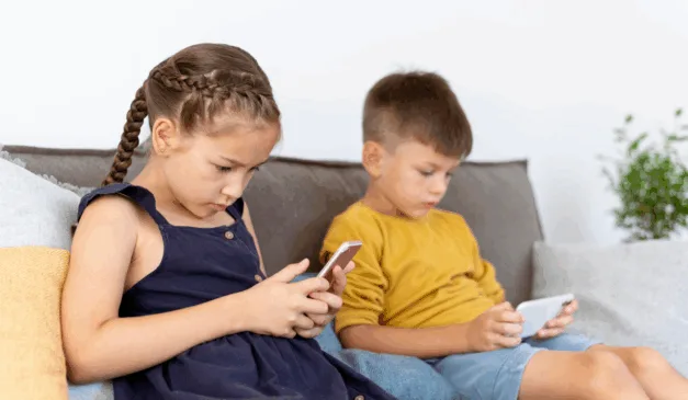 Relação entre uso do celular e crianças com ansiedade