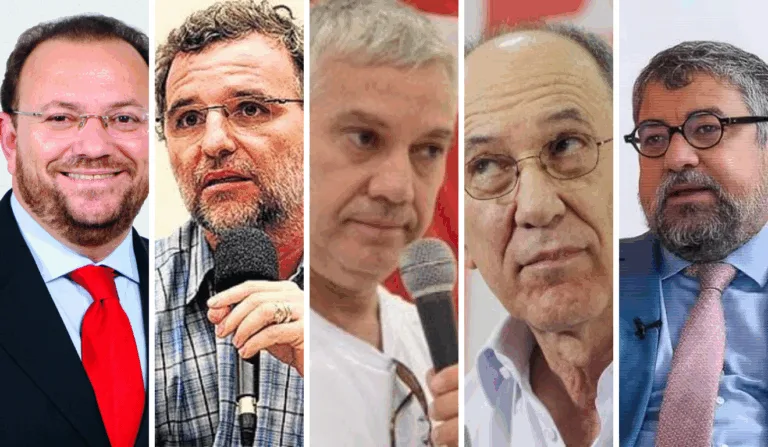 PT tem 5 candidatos ao comando do partido; veja quem são/Reprodução
