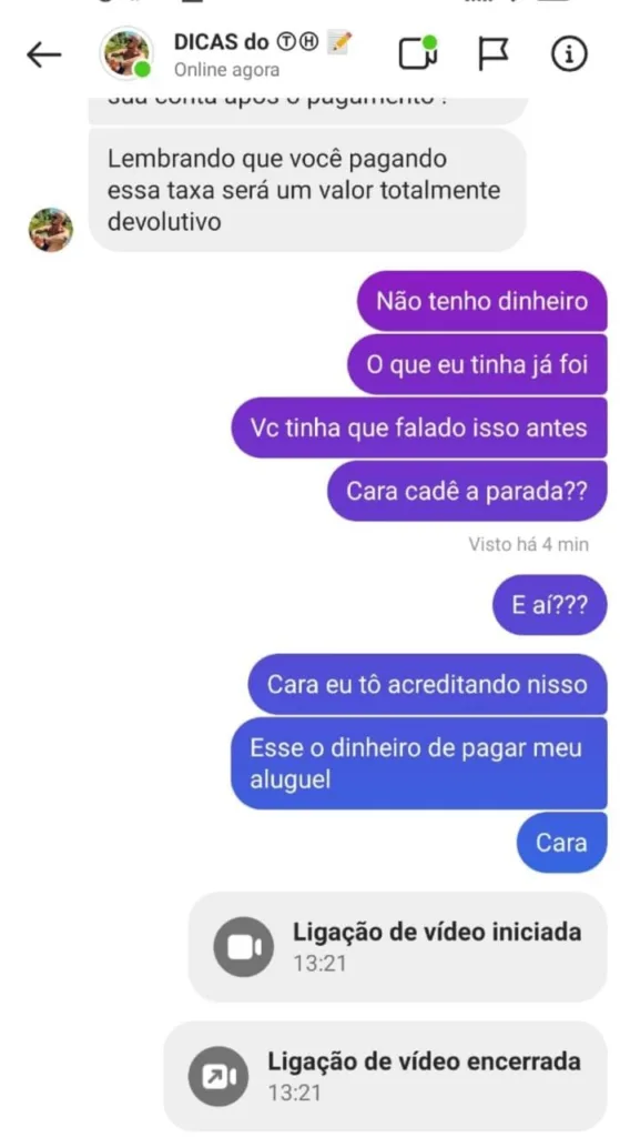Golpe Instagram