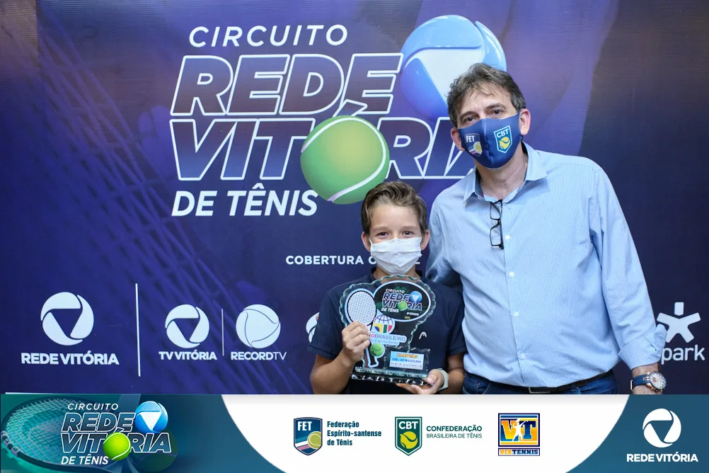 Premiação Circuito TV Vitória de Tênis