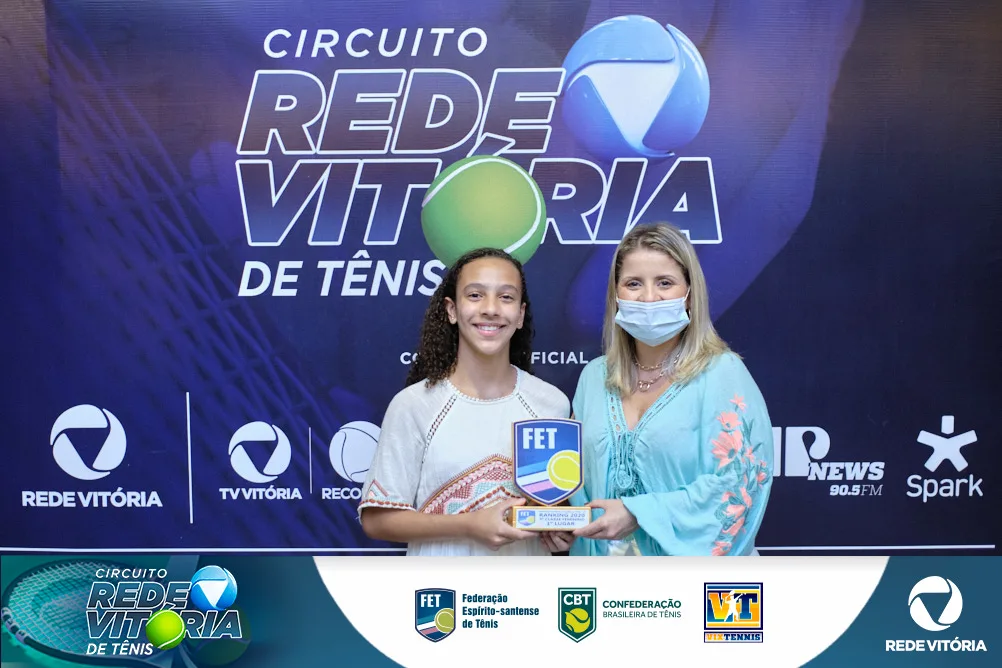 Premiação Circuito TV Vitória de Tênis