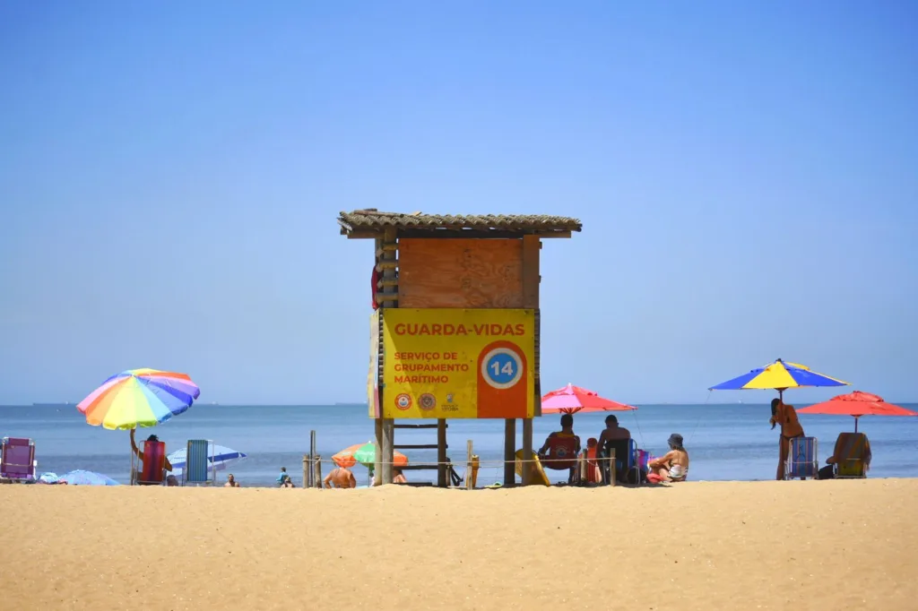 Tempo aberto - Praia de Camburí