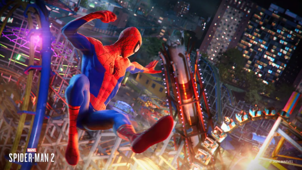 Atualização gratuita traz traje de Vini Jr e Lando Norris e melhorias para Marvel's Spider-Man 2