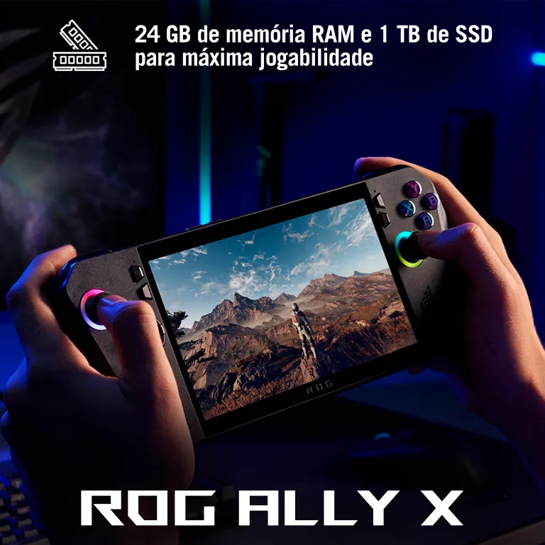 Novo ROG Ally X chega ao Brasil