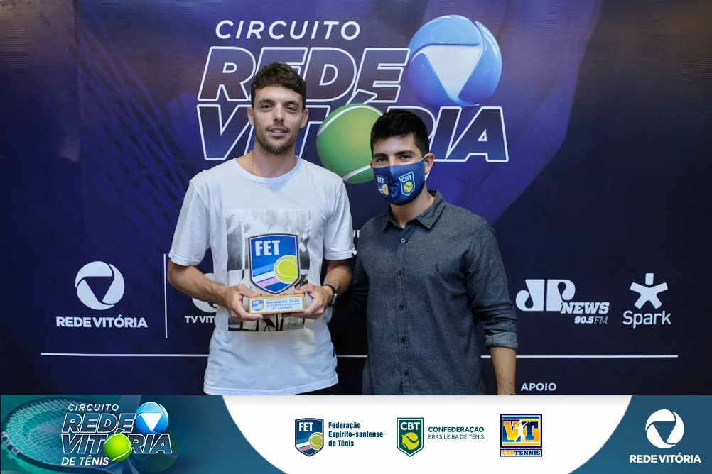 Premiação Circuito TV Vitória de Tênis