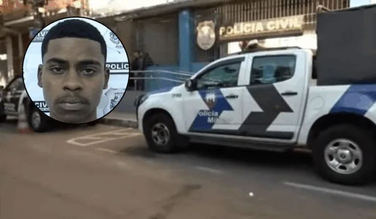 Rudney Jacinto dos Santos foi preso nesta quinta (Foto: Reprodução / PCES e TV Vitória)