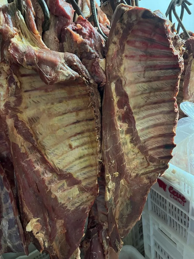 Fiscalização em frigorífico de Vila Velha apreende 14 toneladas de carne suína clandestina