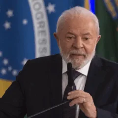 O presidente Luiz Inácio Lula da Silva