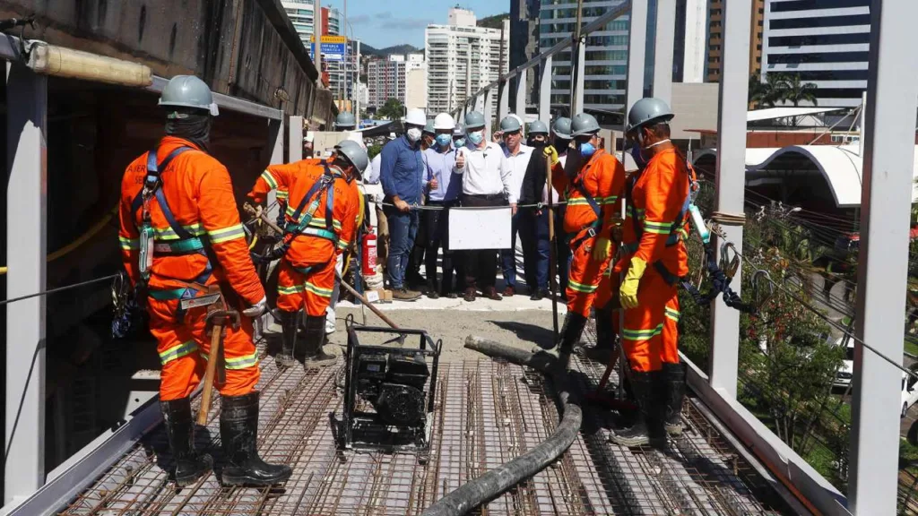 Obras na Terceira Ponte e Ciclovia