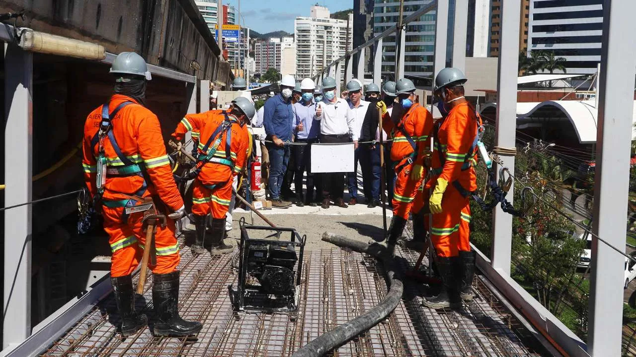 Obras na Terceira Ponte e Ciclovia