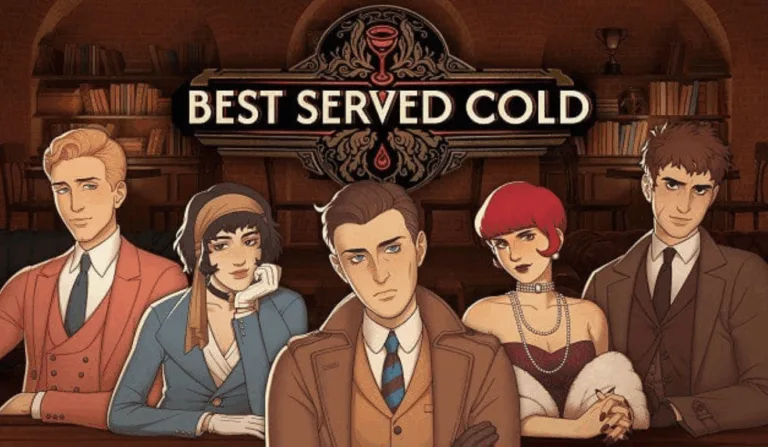 Prepare-se para Best Served Cold! Atenda clientes e descubra um mistério de assassinato em um bar proibido.