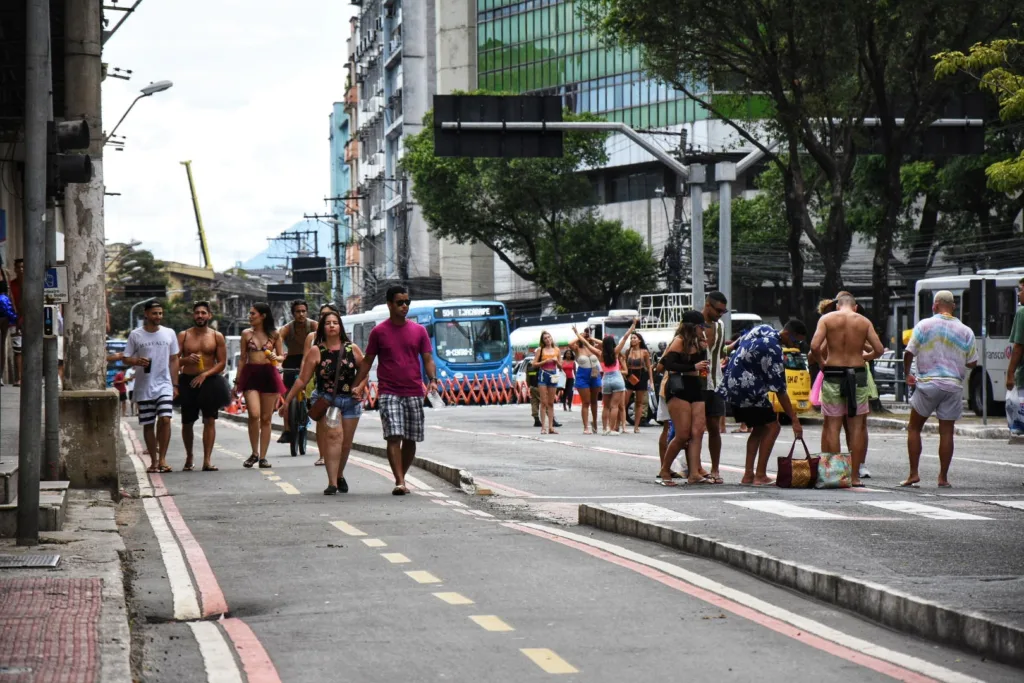 Bloco no Centro de Vitória - 2023
