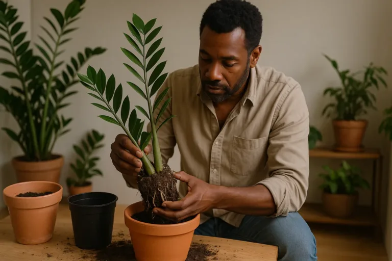 Como fazer mudas e replantar a zamioculca do jeito certo