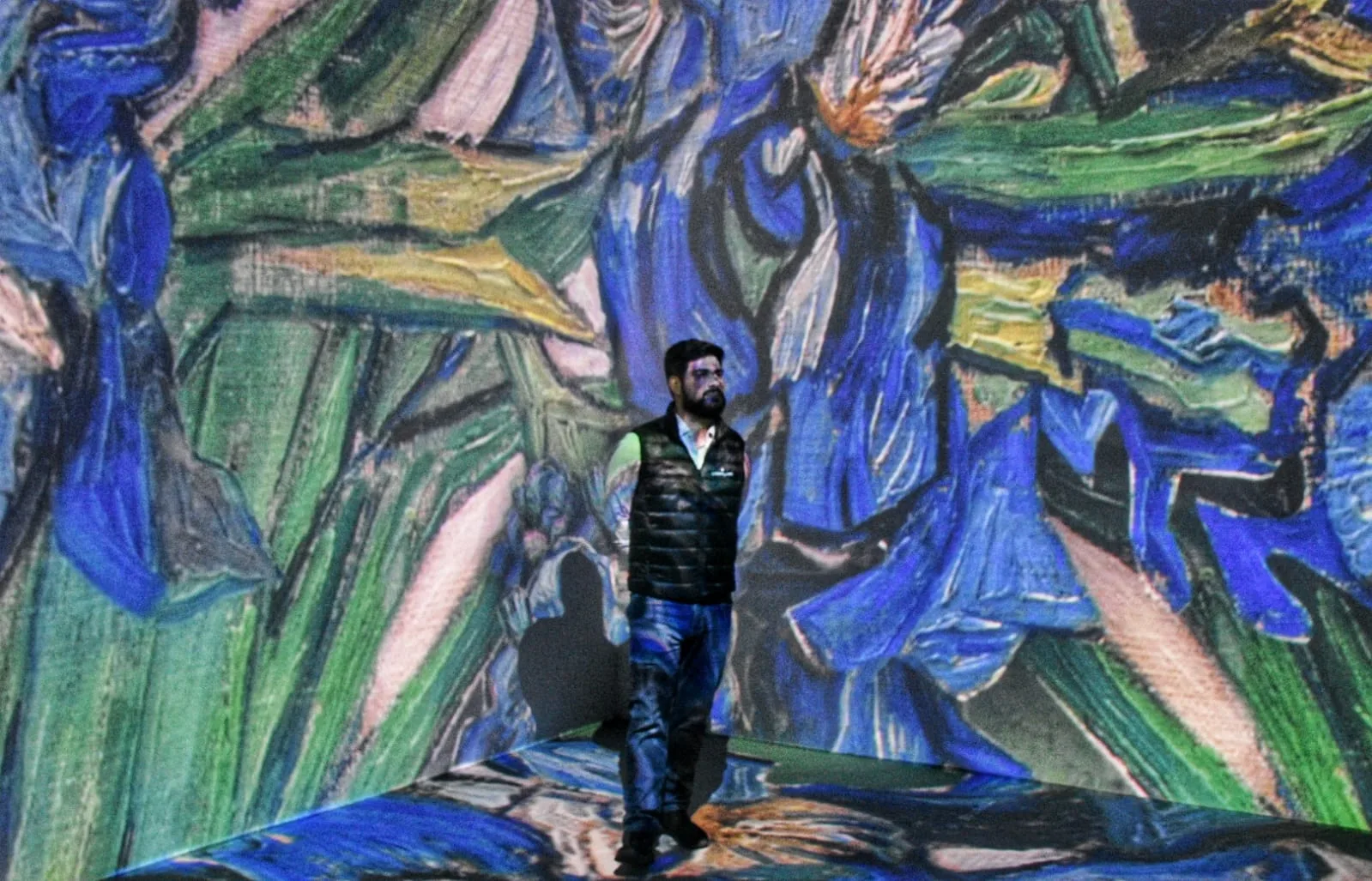 Exposição imersiva de Van Gogh