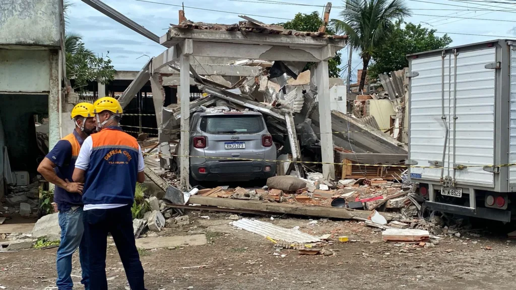 Explosão gás - Casa - Vila Velha