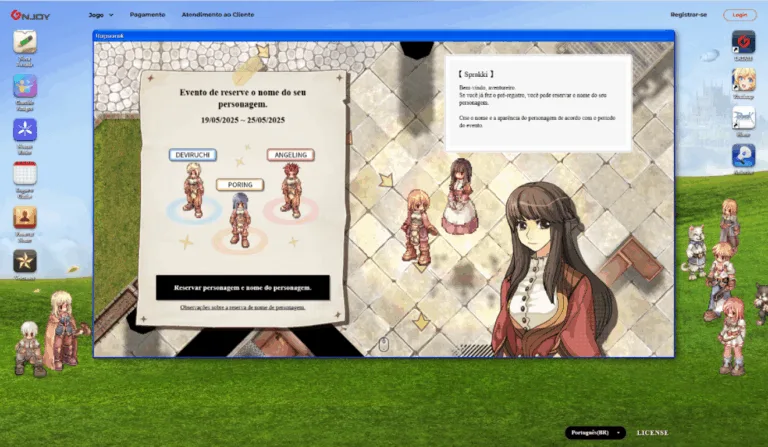 Participe do evento 'Reserve seu Nome' de Ragnarok Online LATAM e garanta seu personagem para o lançamento.