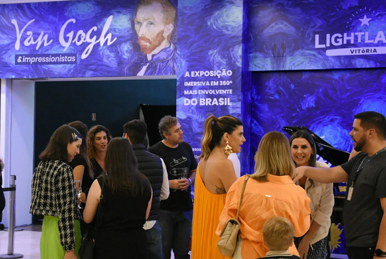 Exposição imersiva de Van Gogh