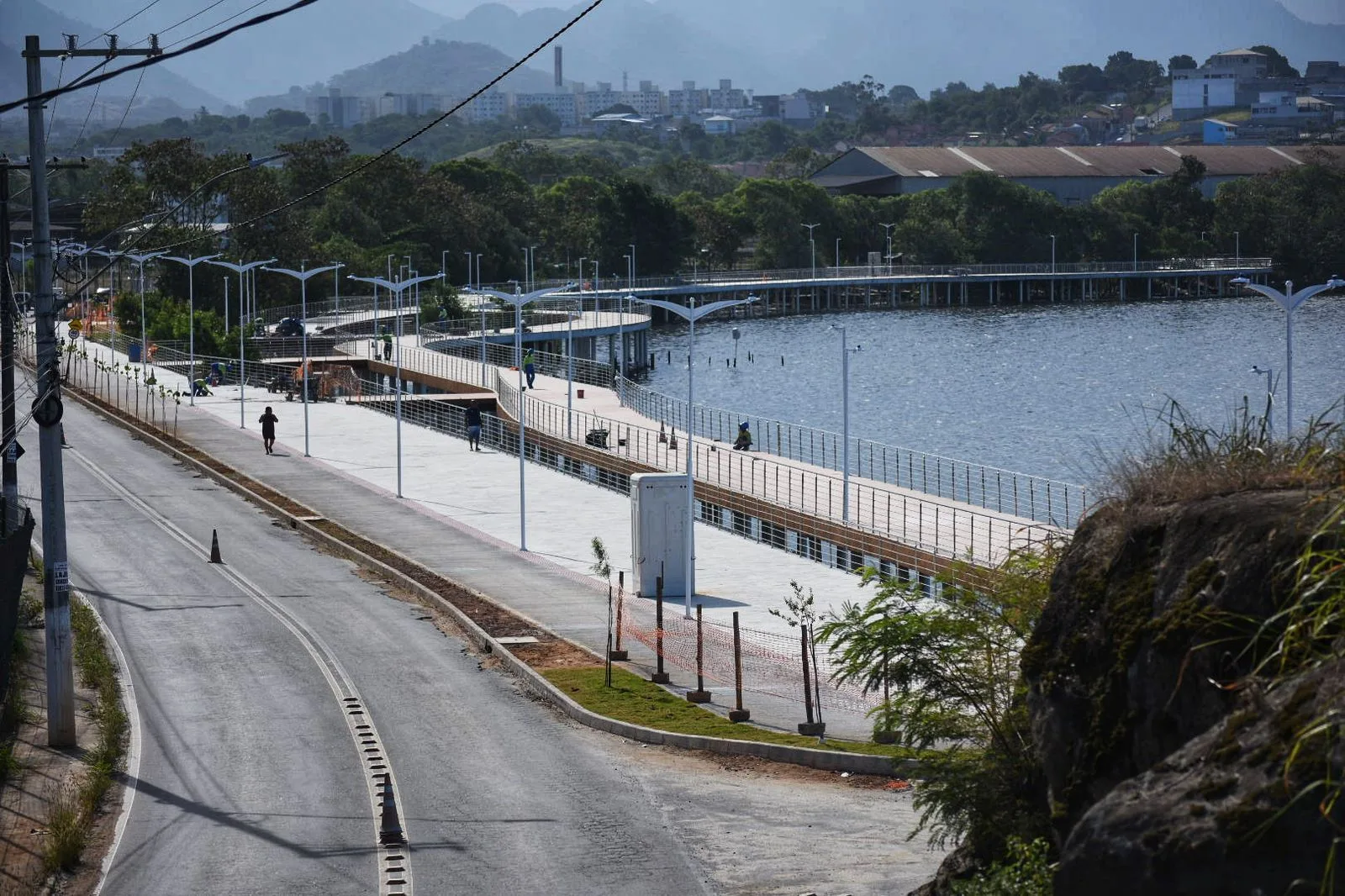 Obras da orla de Cariacica