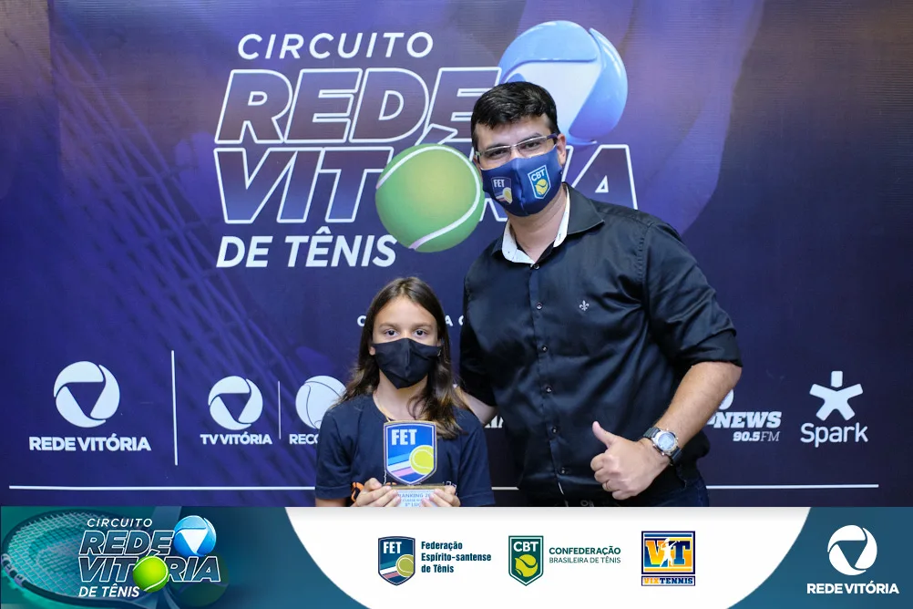 Premiação Circuito TV Vitória de Tênis