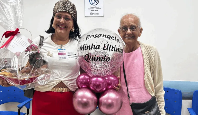 Mãe e filha enfrentam câncer juntas