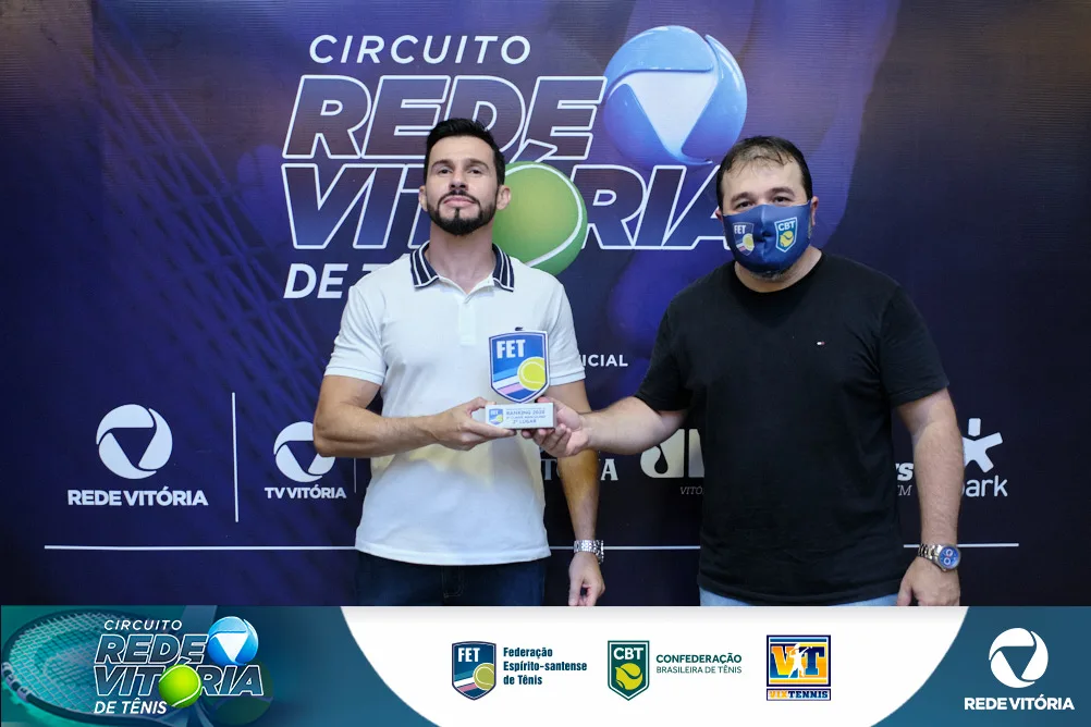 Premiação Circuito TV Vitória de Tênis