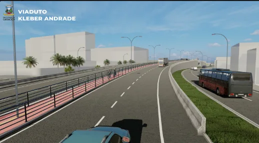 Projeto do Viaduto Kleber Andrade em Cariacica