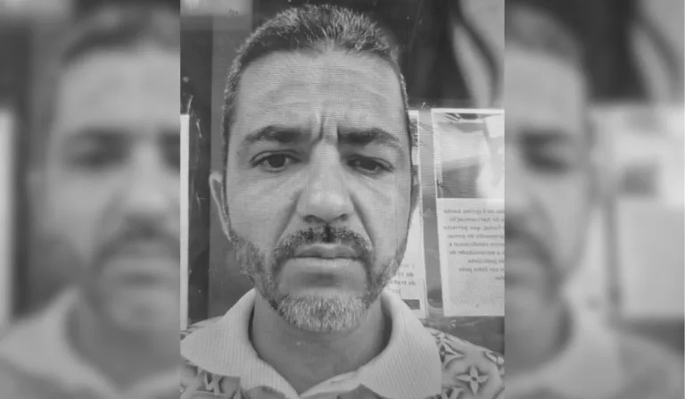 Magno Gabriel Coser, de 42 anos, foi encontrado morto com sinais de espancamento. Foto: Reprodução/TV Vitória