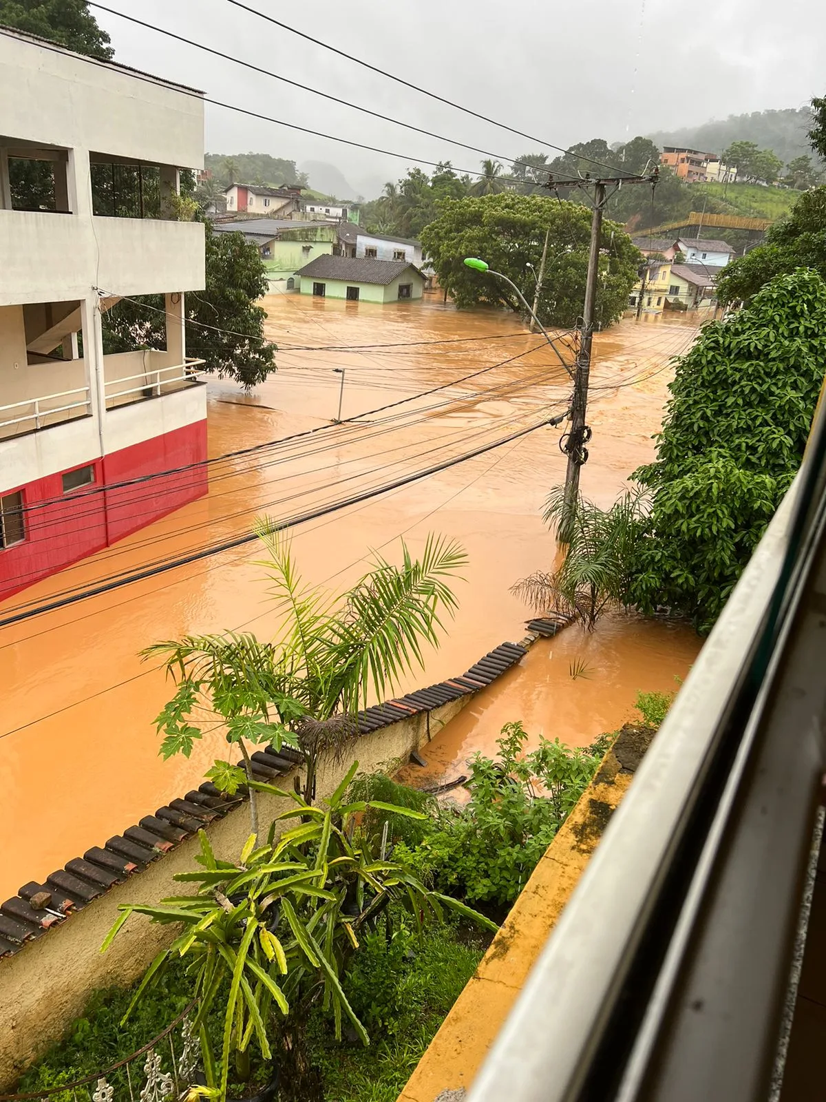 Pontos de alagamentos em Fundão