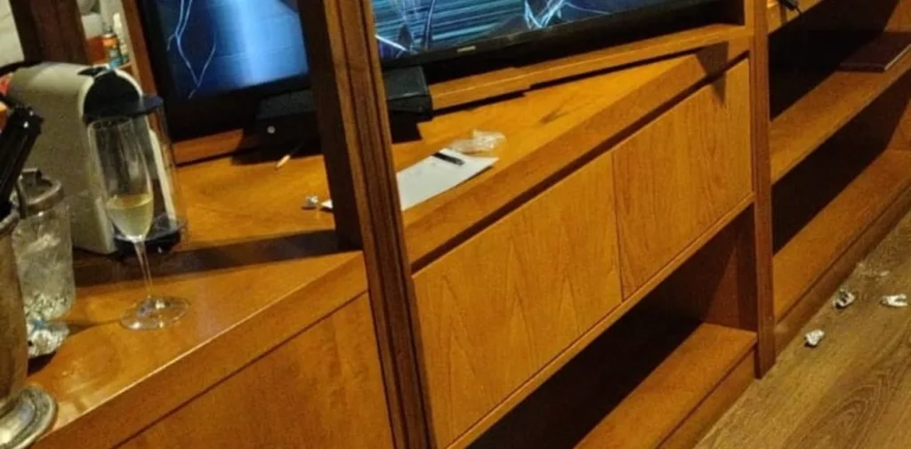 quarto de hotel de Liam Payne