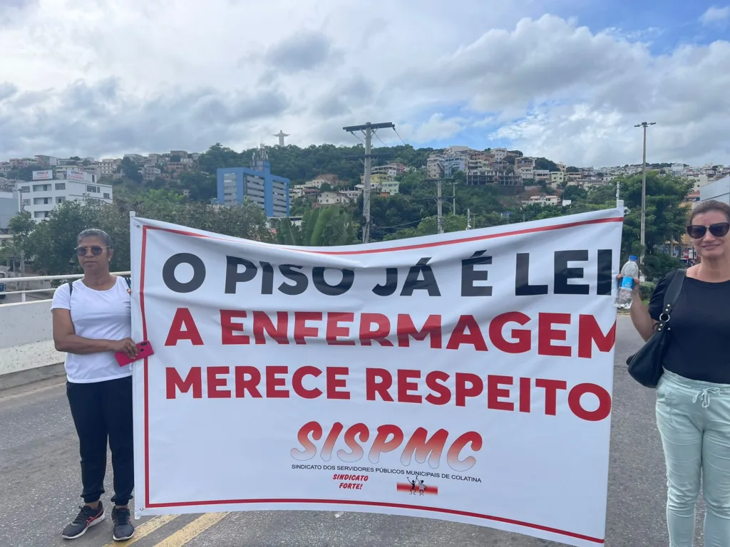 protesto enfermagem