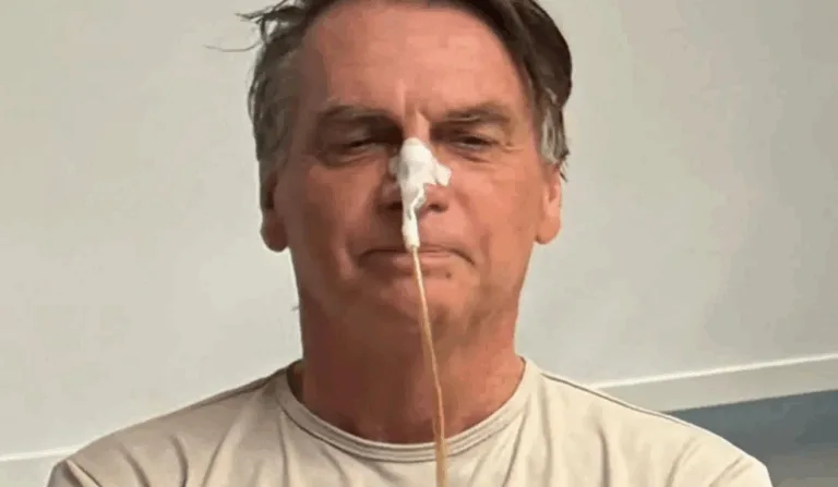 Bolsonaro no hospital