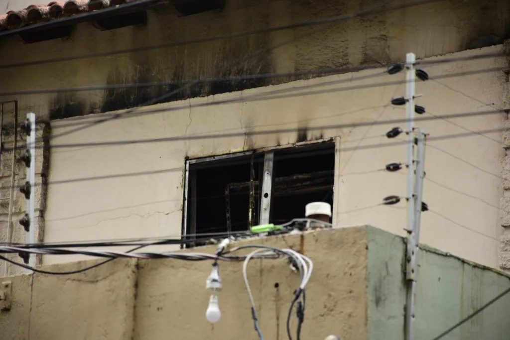 INCÊNDIO EM RESTAURANTE