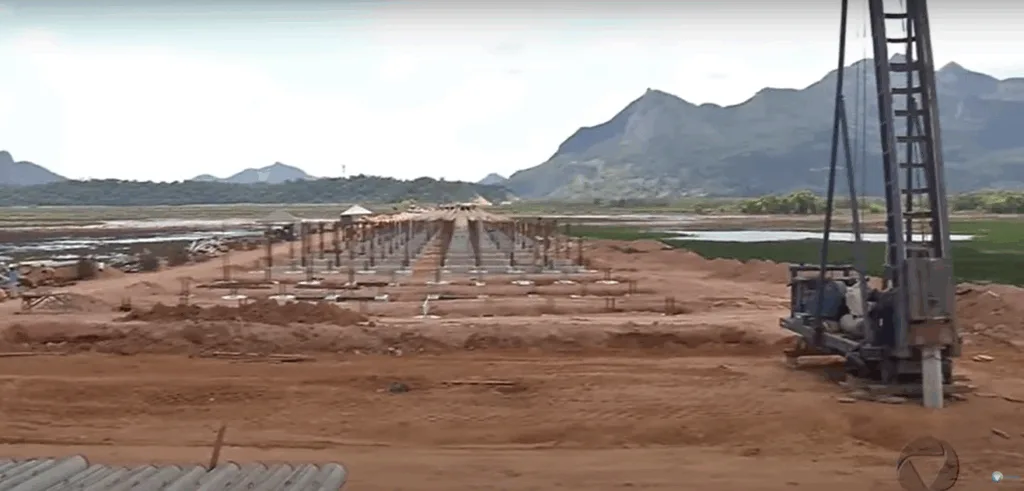 Obras do Contorno do Mestre Álvaro na Serra